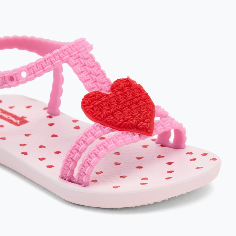 Dětské sandály Ipanema My First Baby pink/pink/red 7
