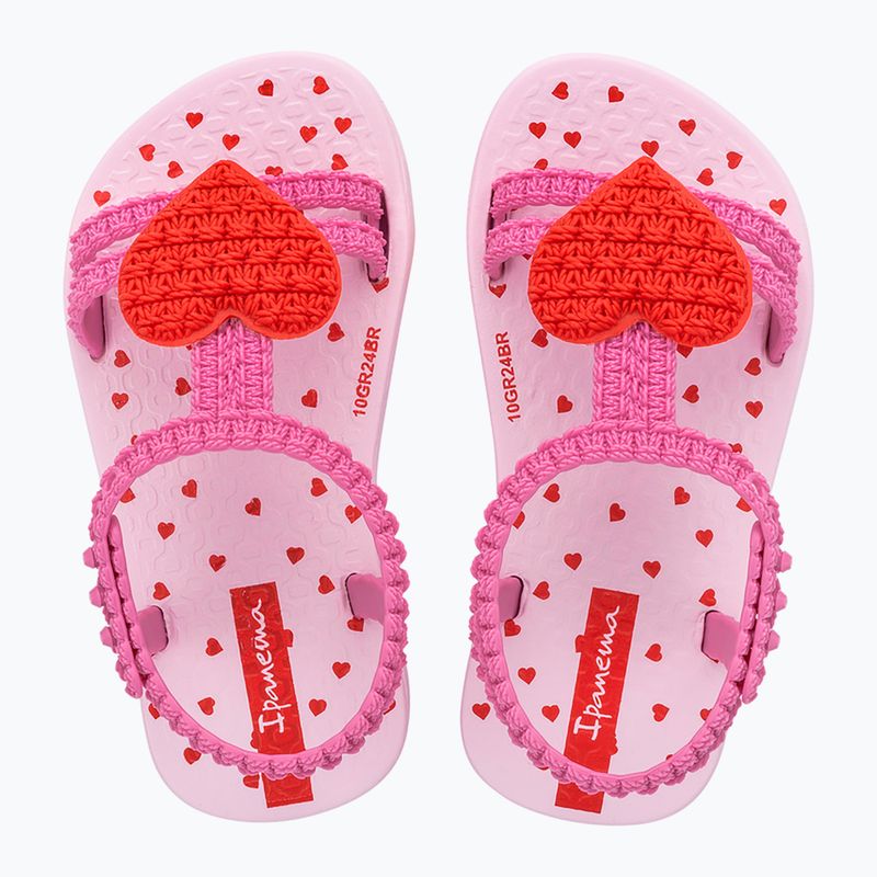 Dětské sandály Ipanema My First Baby pink/pink/red 2