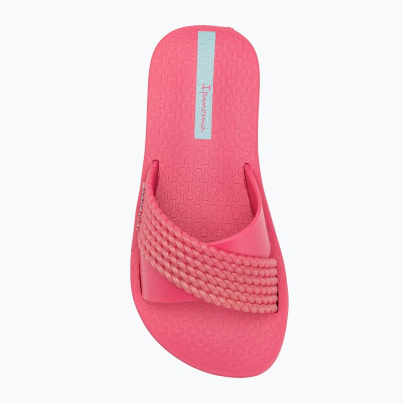 Dětské nazouváky Ipanema Street pink/dark pink/green 5