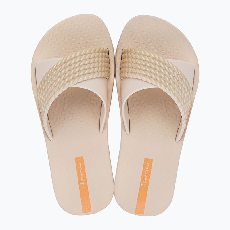 Dětské žabky Ipanema Street beige/beige/orange 2