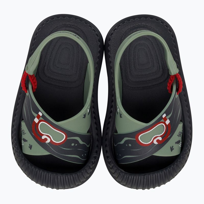Dětské sandály Fun Sea Baby grey/green 2