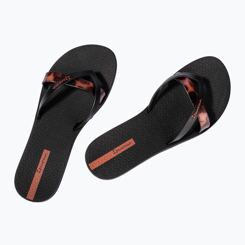 Dámské žabky Ipanema Kirei Chic black/brown tile 3