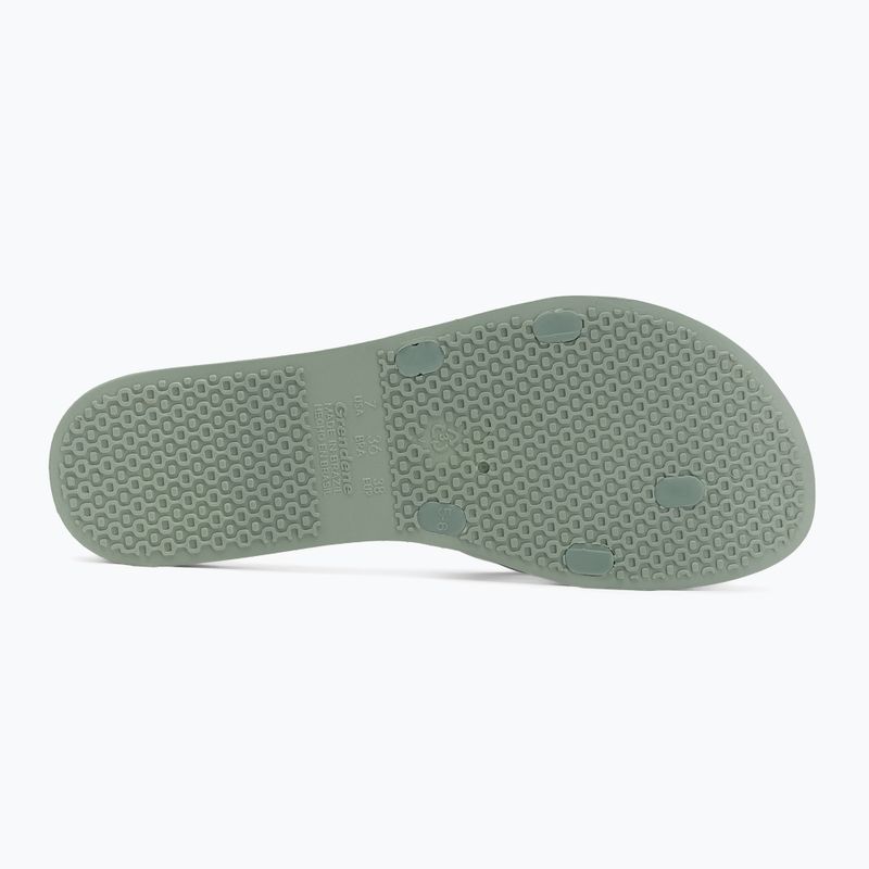 Dámské žabky Ipanema Kirei Chic green 4