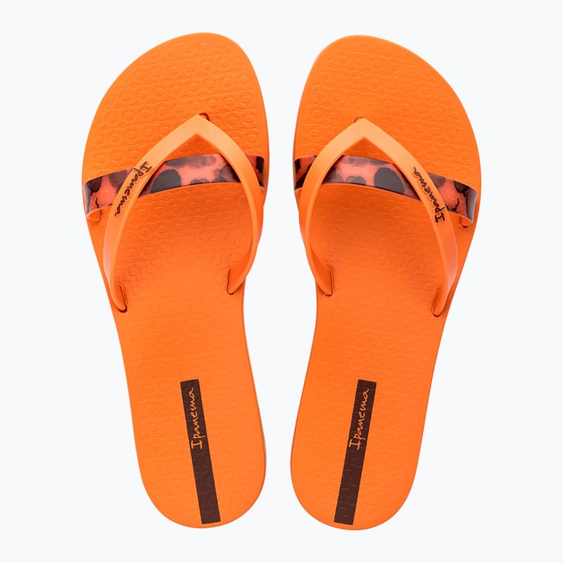 Dámské žabky Ipanema Kirei Chic orange/brown 2