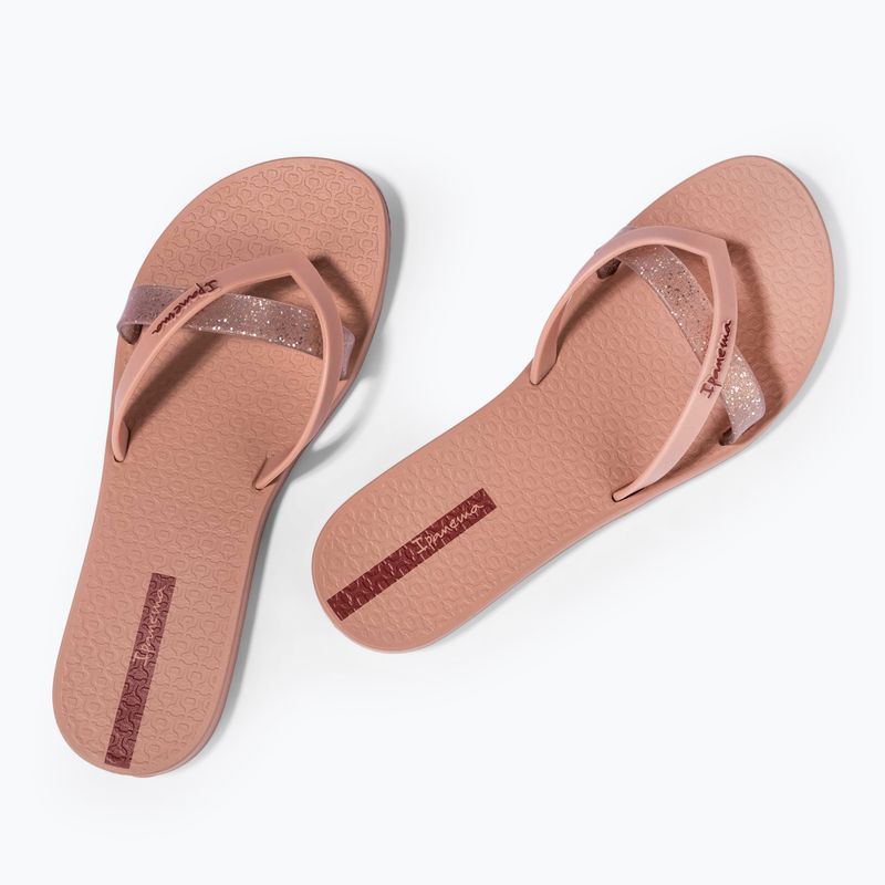 Dámské žabky Ipanema Kirei Chic pink/glitter/red 3