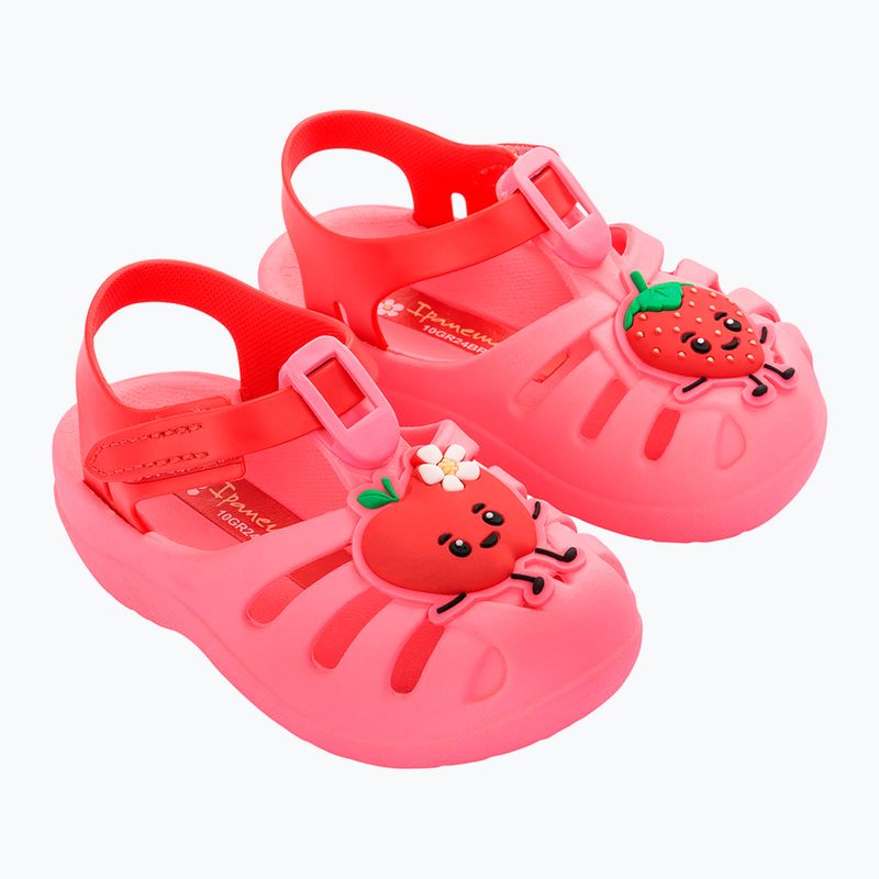 Ipanema Summer XIV Baby tmavě růžové/červené sandály