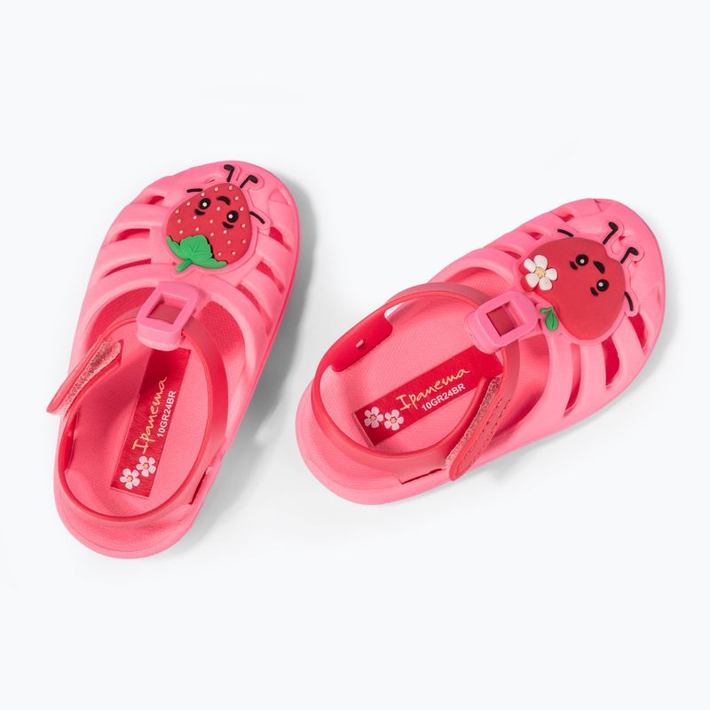 Dětské sandály Ipanema Summer XIV Baby dark pink/red 3