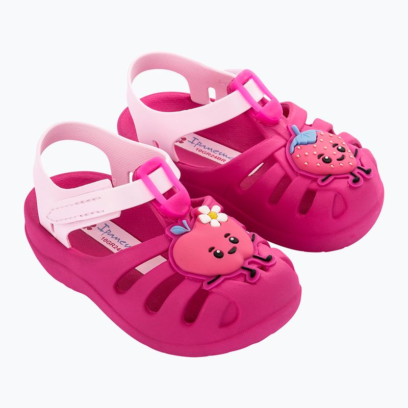Ipanema Summer XIV Baby tmavě růžové/světle růžové sandály