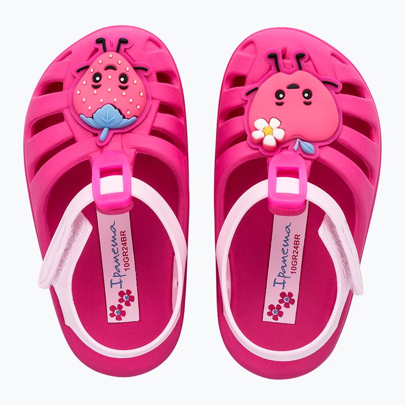 Dětské sandály Ipanema Summer XIV Baby dark pink/light pink 2