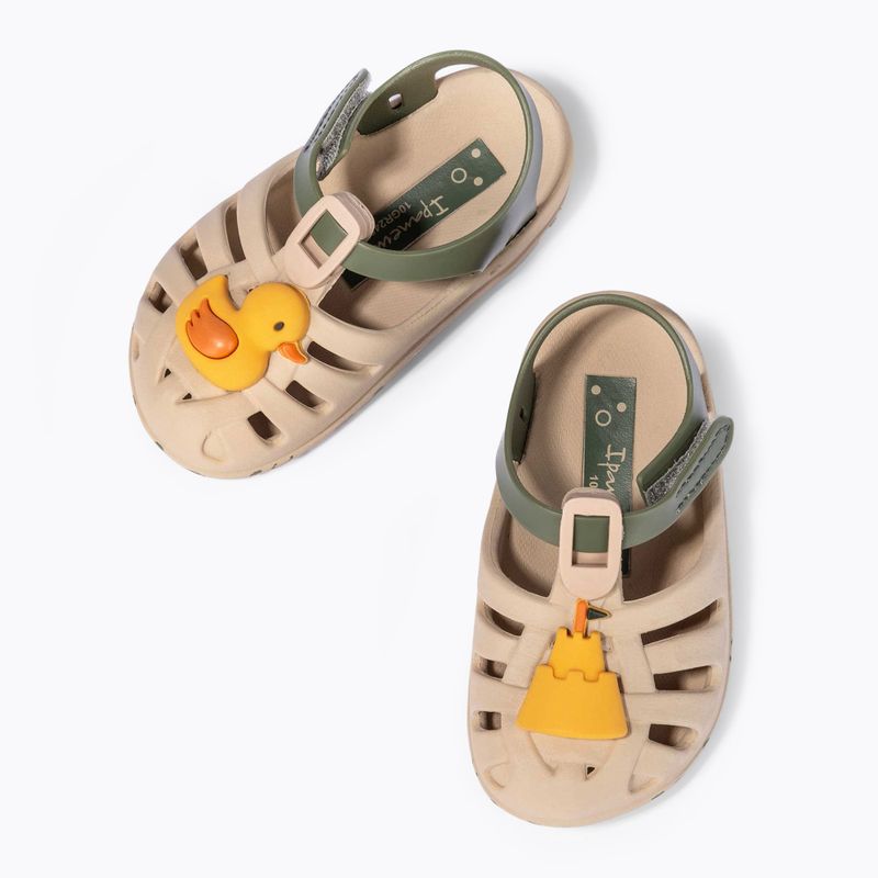 Dětské sandály Ipanema Summer XV Baby light beige/green/yellow 3