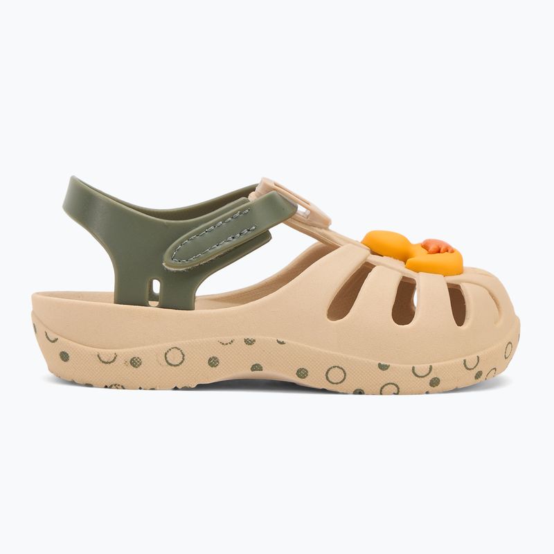 Dětské sandály Ipanema Summer XV Baby light beige/green/yellow 2