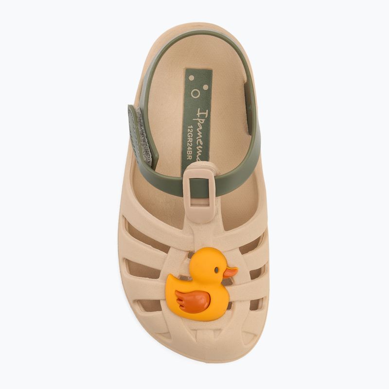 Dětské sandály Ipanema Summer XV Baby light beige/green/yellow 5