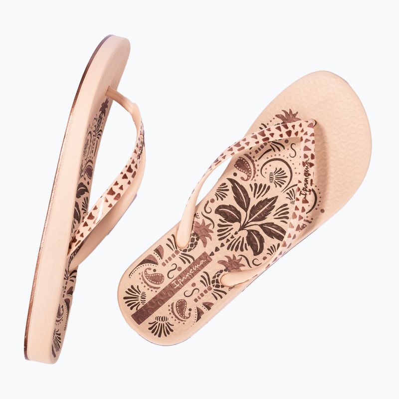 Dámské žabky Ipanema Anat Nature VIII beige/beige/brown 3