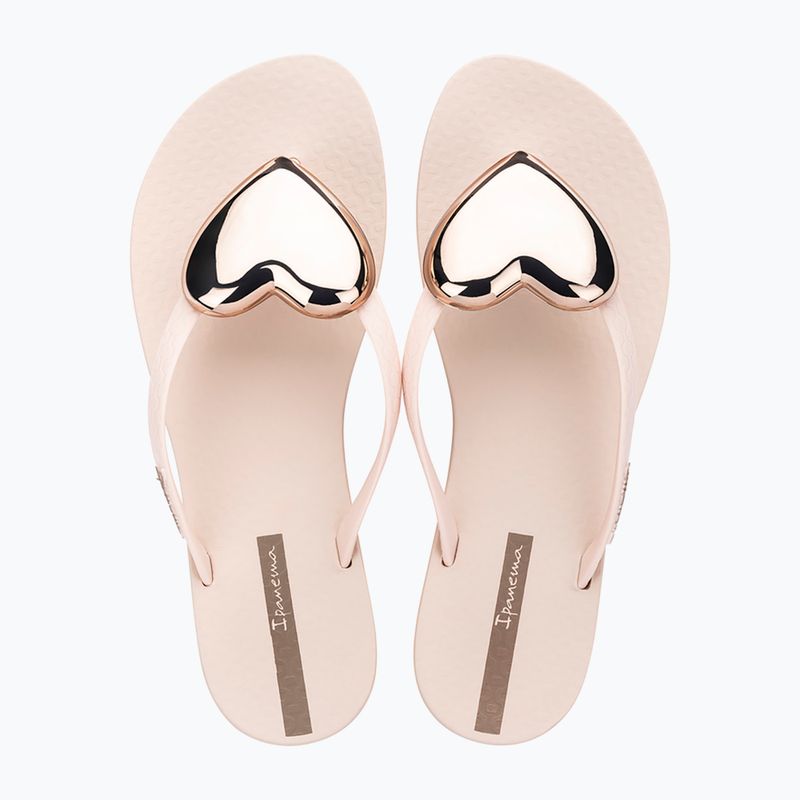 Dámské žabky Ipanema Maxi Fashion beige/gold 2