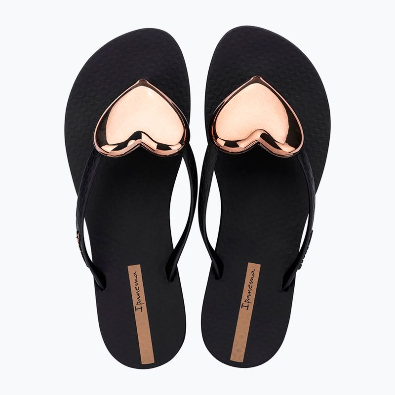 Dámské žabky Ipanema Maxi Fashion black/bronze 2