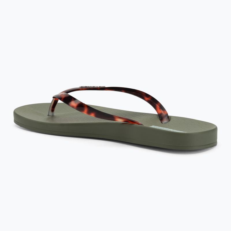 Dámské žabky Ipanema Anat Connect II green/clear 3