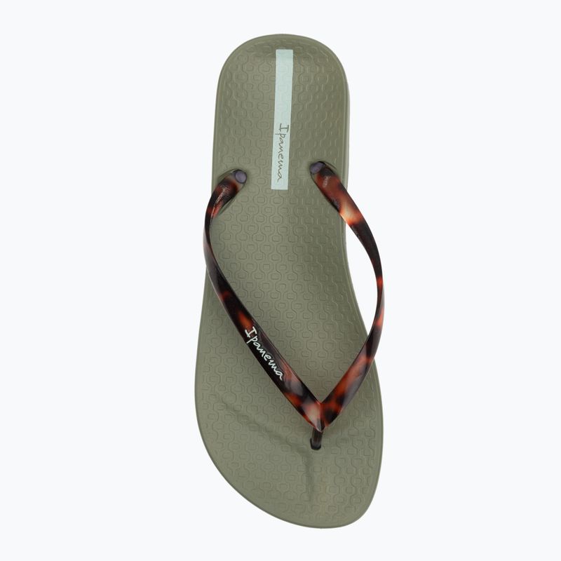 Dámské žabky Ipanema Anat Connect II green/clear 5
