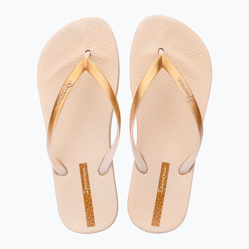 Dámské žabky Ipanema Anat Connect II beige/gold 2
