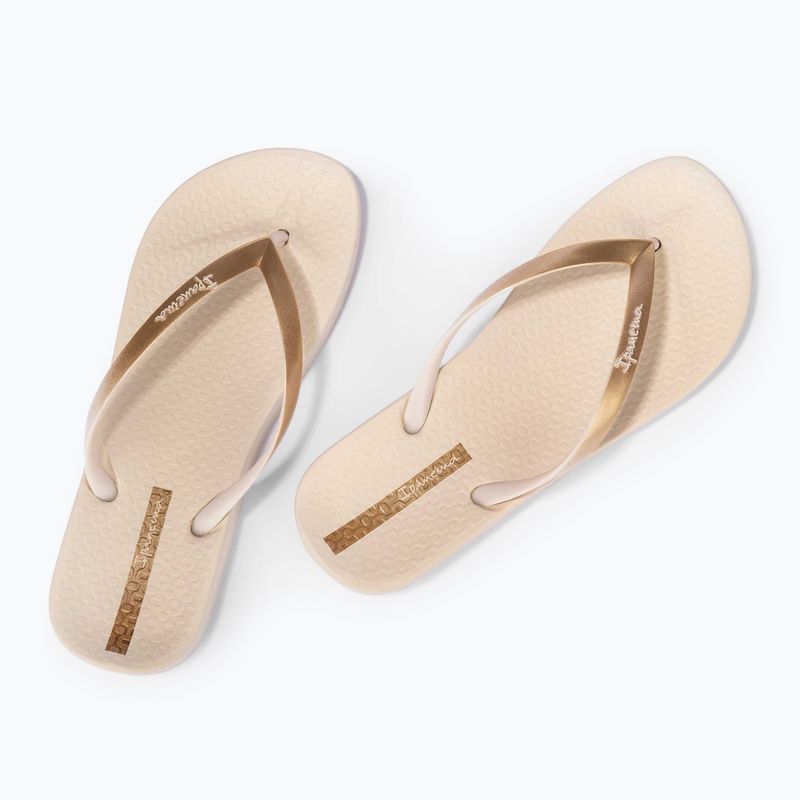Dámské žabky Ipanema Anat Connect II beige/gold 3