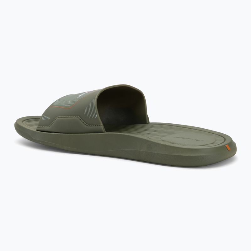 Pánské nazouváky  RIDER Step Slide green/green/white 3