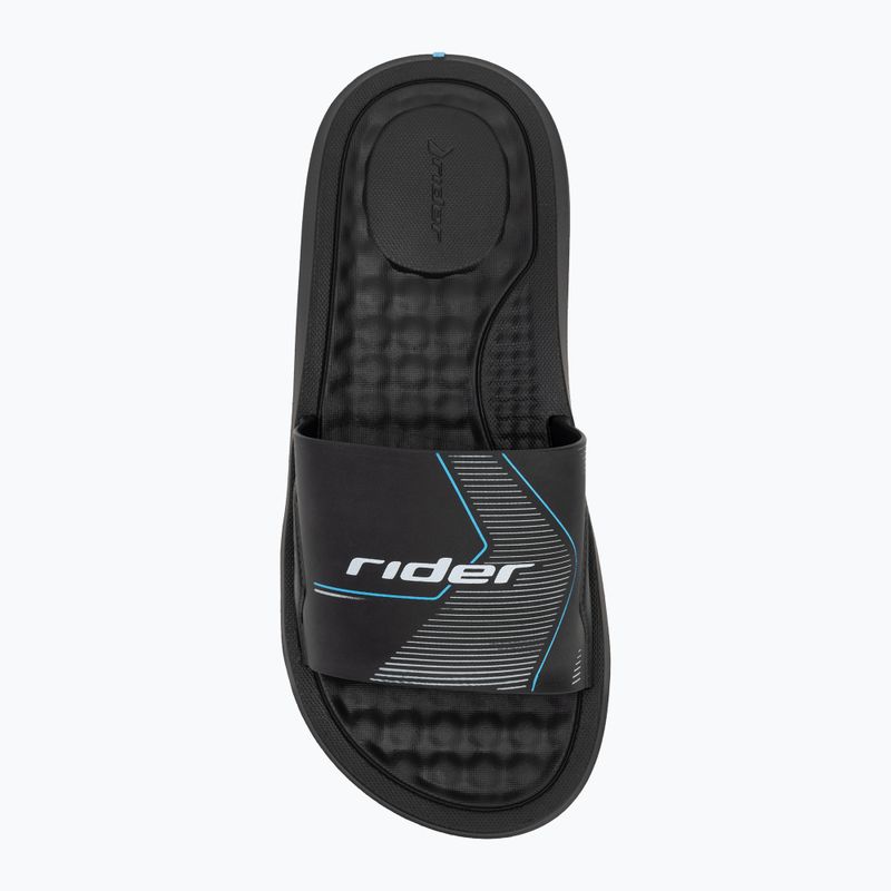 Pánské nazouváky  RIDER Step Slide black/black/white 5
