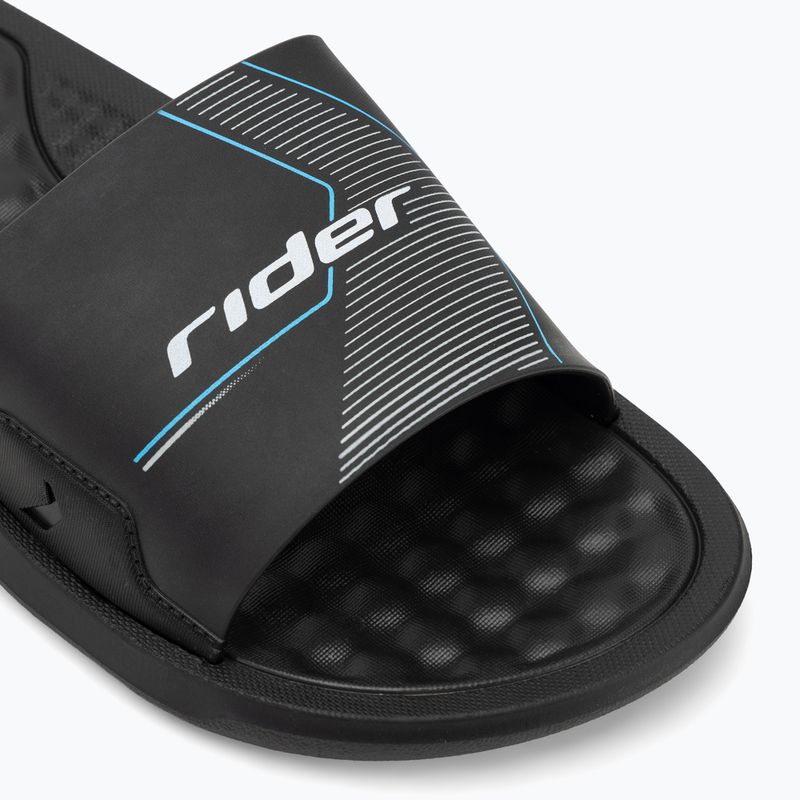 Pánské nazouváky  RIDER Step Slide black/black/white 7