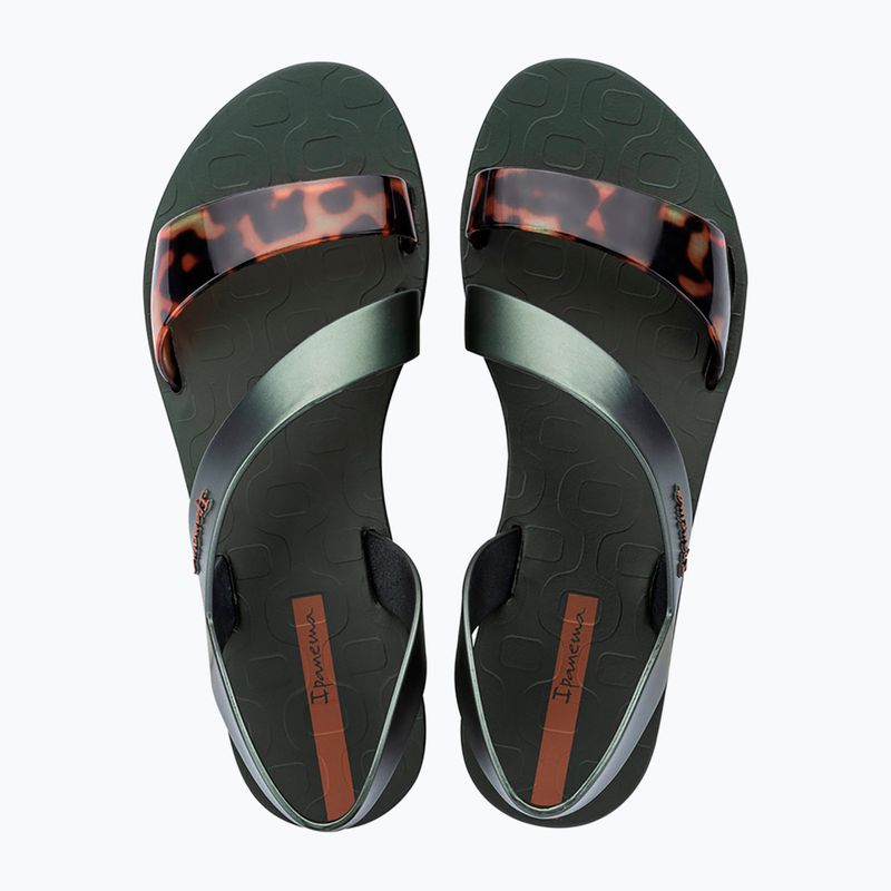Dámské sandály Ipanema Vibe green/turtle/brown 2
