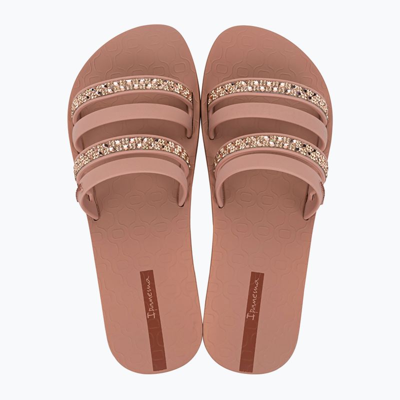 Ipanema Chic Slide pink/tile brown dámské žabky 2
