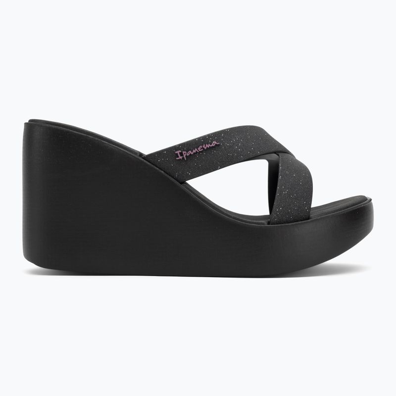 Dámské nazouváky Ipanema High Fashion II Slide black/glitter black/lilac 2