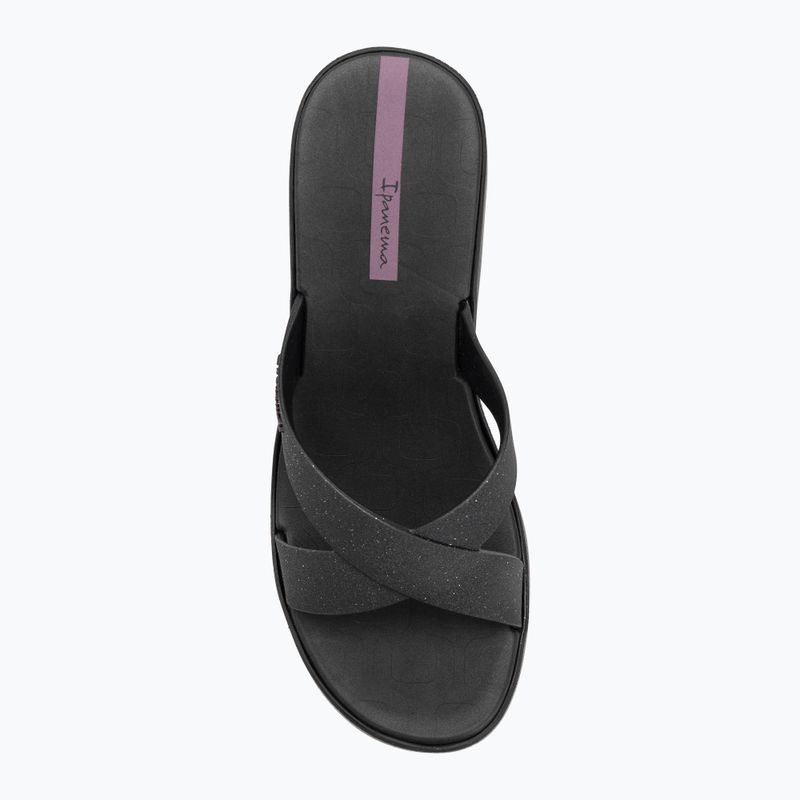 Dámské nazouváky Ipanema High Fashion II Slide black/glitter black/lilac 5