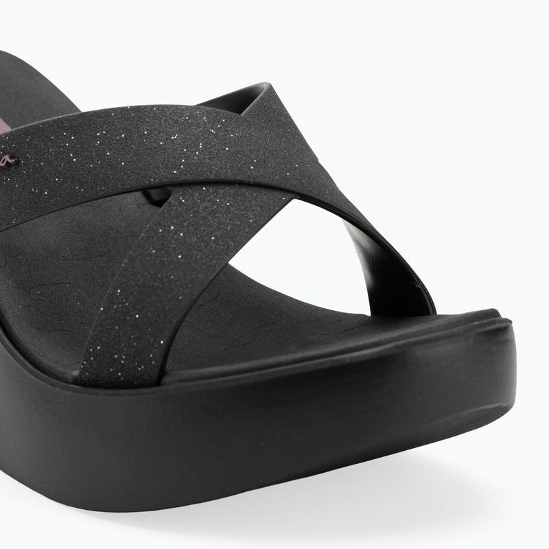 Dámské nazouváky Ipanema High Fashion II Slide black/glitter black/lilac 7