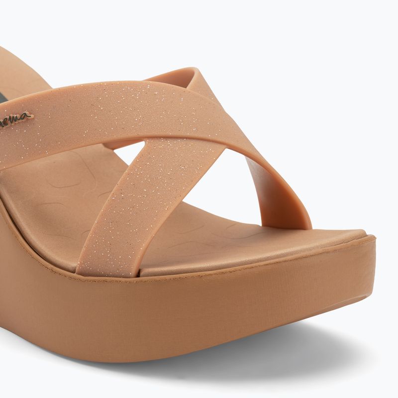 Dámské nazouváky Ipanema High Fashion II Slide beige/glitter beige/green 7