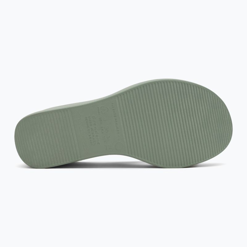 Dámské nazouváky Ipanema High Fashion II Slide green/glitter green/grey 4