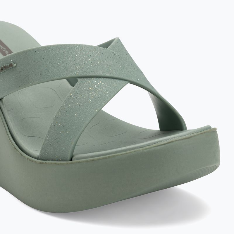 Dámské nazouváky Ipanema High Fashion II Slide green/glitter green/grey 7