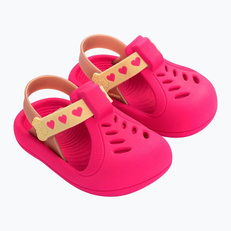 Sandály Ipanema Little Baby pink/gold