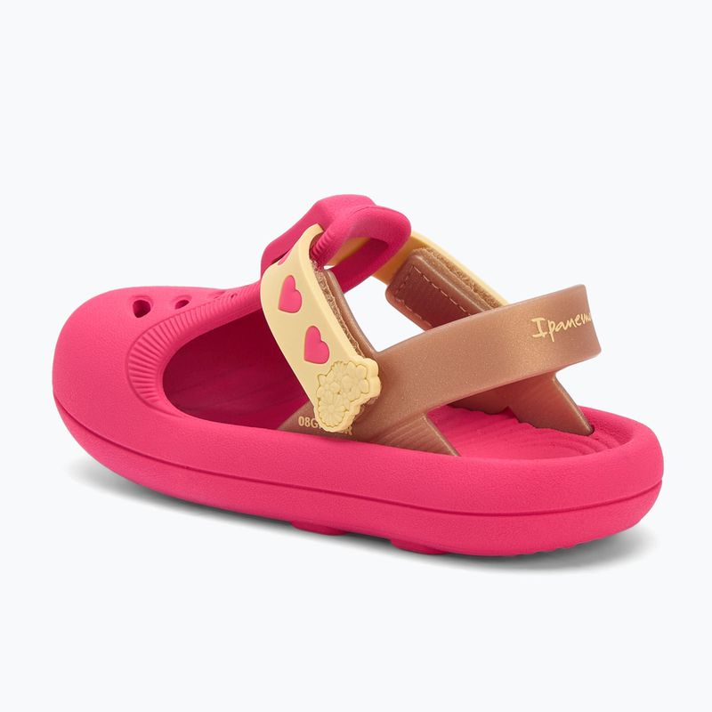 Dětské sandály Ipanema Little Baby pink/gold 3