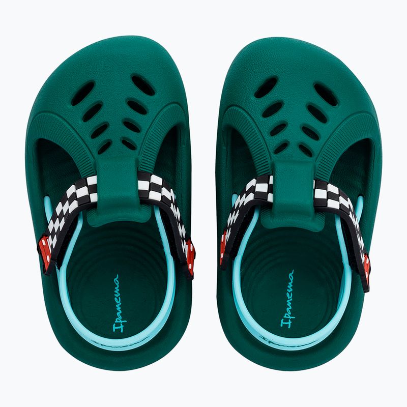 Dětské sandály Ipanema Little Baby green/blue 2