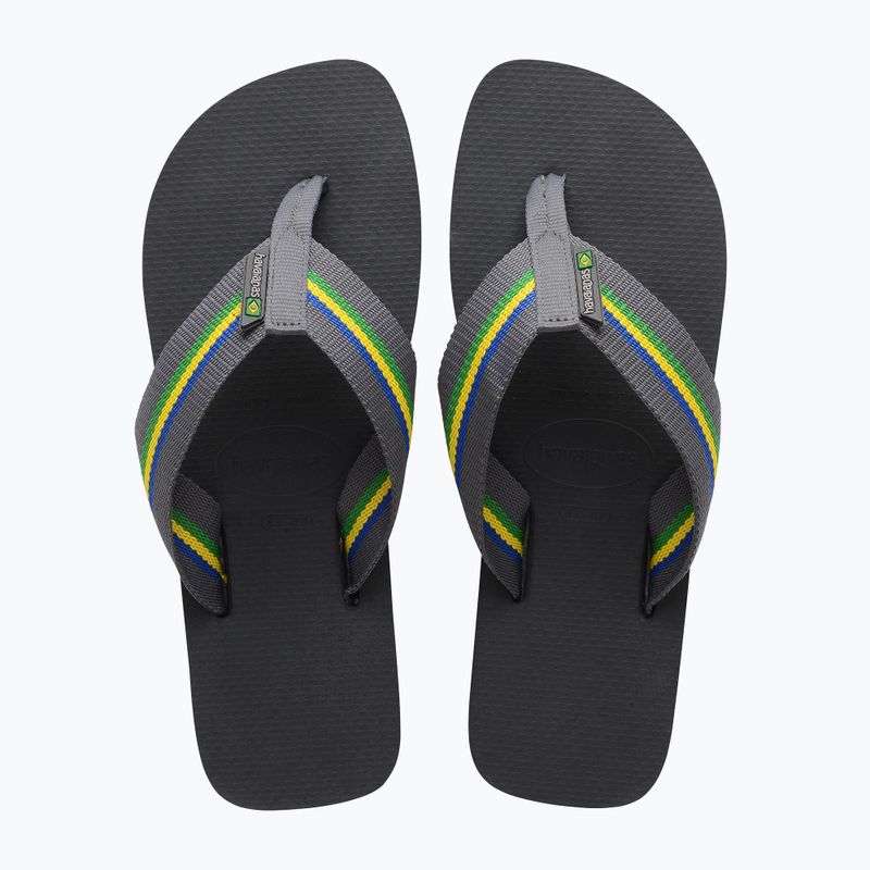 Pánské žabky Havaianas Urban Brasil new graphite 10