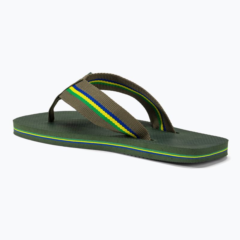 Pánské žabky Havaianas Urban Brasil olivově zelené 3