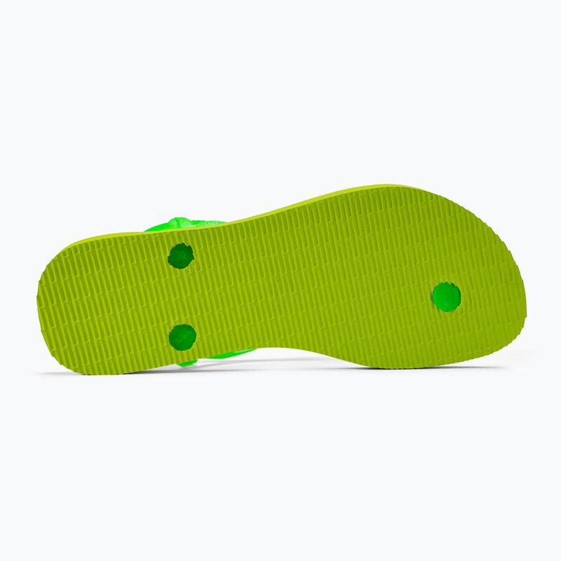 Dámské sandály Havaianas Luna Neon lemon green 5