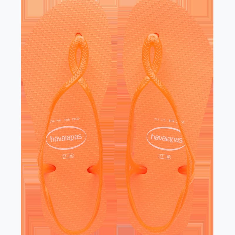 Dámské sandály Havaianas Luna Neon sunset orange 12