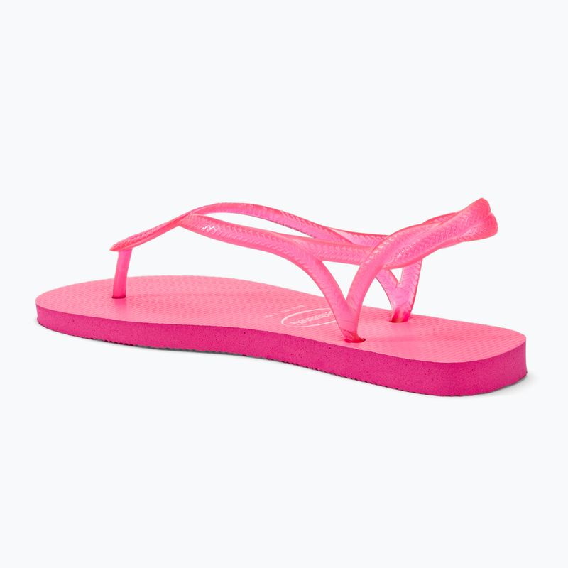 Dámské sandály Havaianas Luna Neon pink flux 3