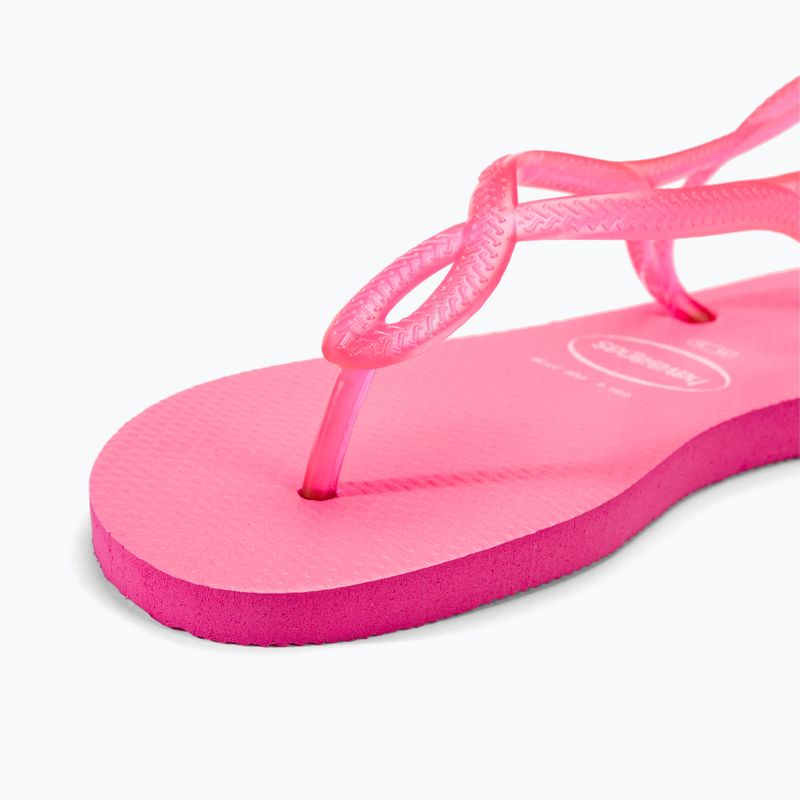 Dámské sandály Havaianas Luna Neon pink flux 7