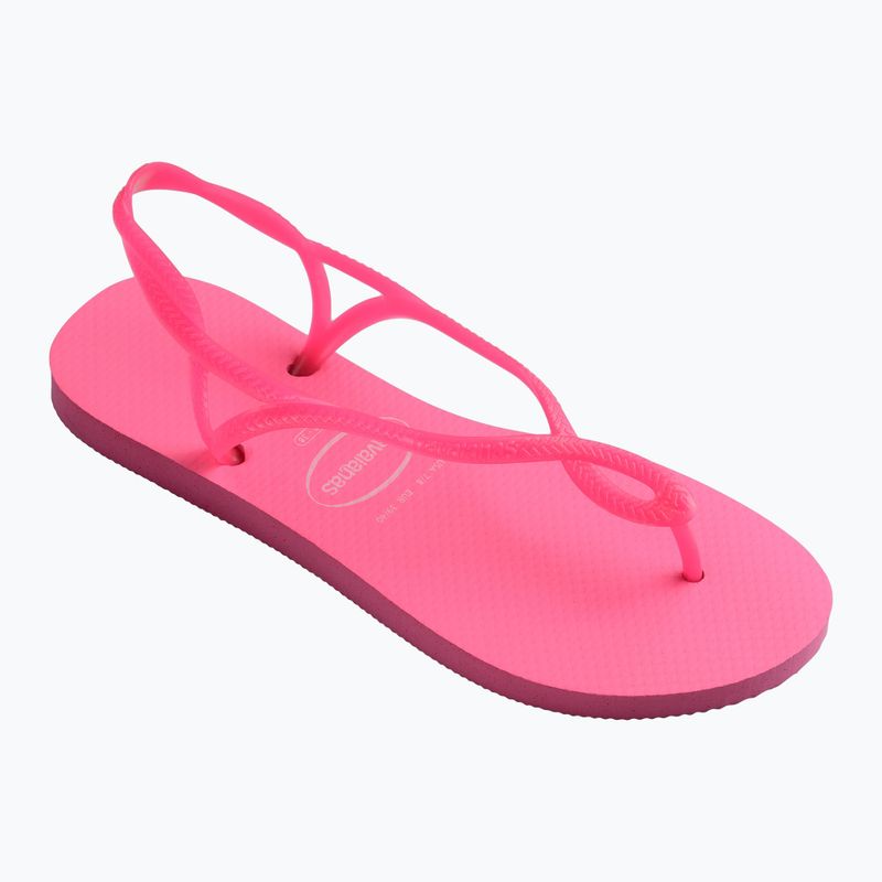 Dámské sandály Havaianas Luna Neon pink flux 8