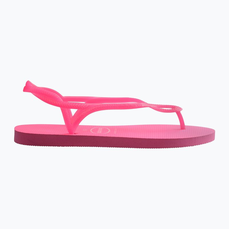 Dámské sandály Havaianas Luna Neon pink flux 9