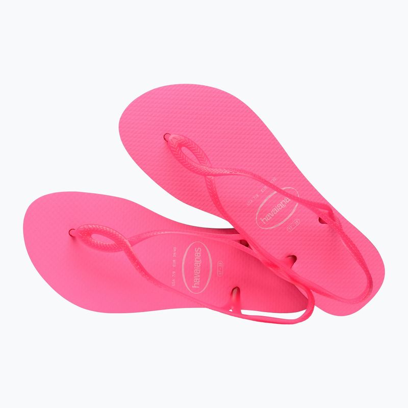 Dámské sandály Havaianas Luna Neon pink flux 10