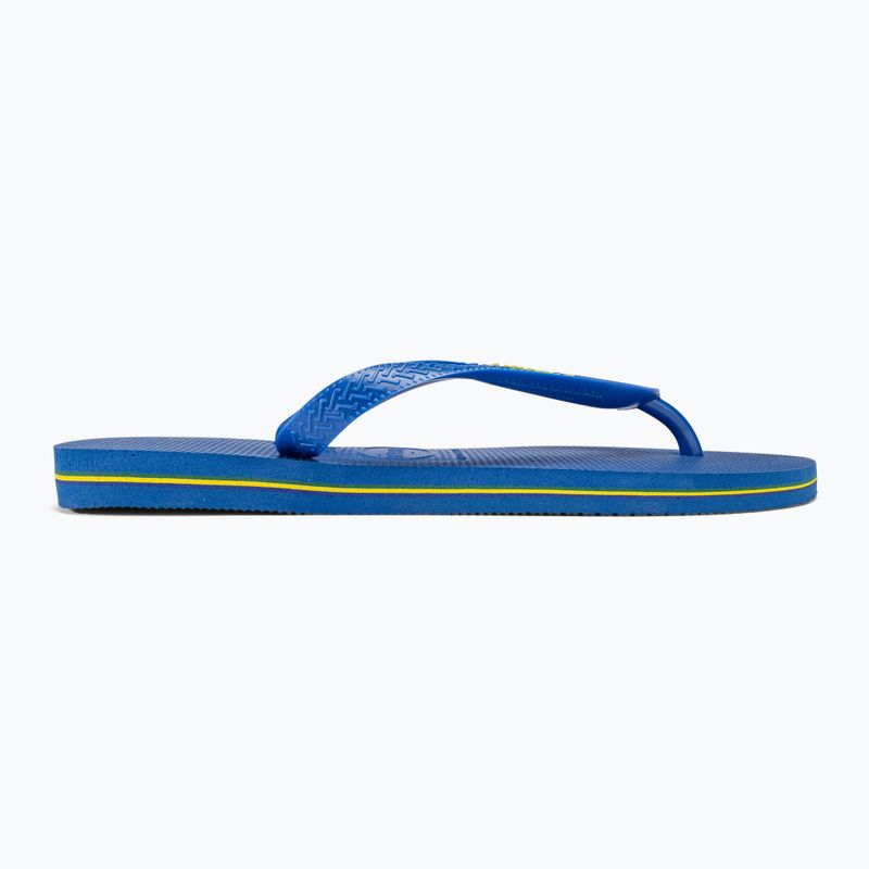 Havaianas Brasil Logo Neon žabky star blue / star blue 2