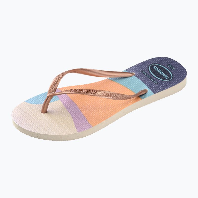 Dámské žabky Havaianas Slim Palette Glow beige 2