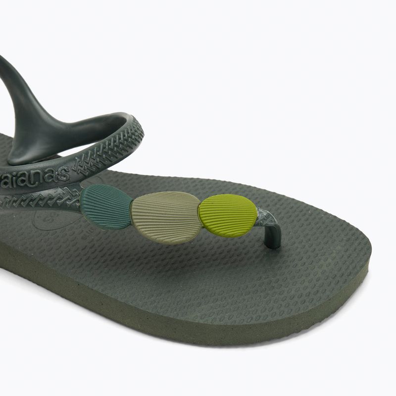 Dámské sandály Havaianas Flash Urban Plus olive green 7