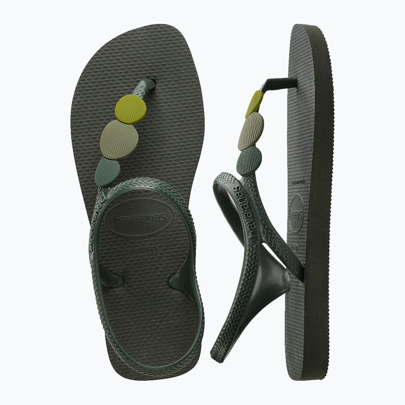 Dámské sandály Havaianas Flash Urban Plus olive green 5